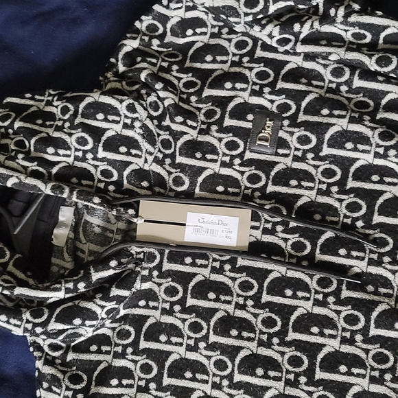 Authentic Dior Terry Cloth Jacquard Hoodie - Picture 5 of 6